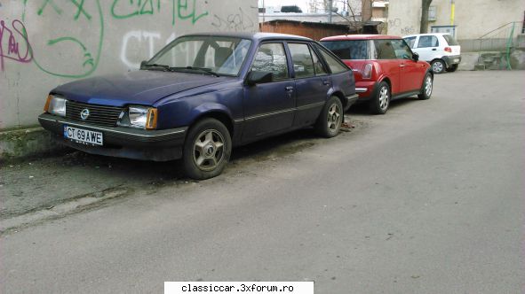 mai sunt citeva masini vechi constanta care merita salvate! opel ascona