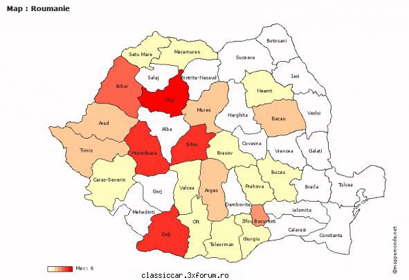 doljul a revenit pe locul doi, alaturi de hunedoara si colorat si avem echipaje si in salaj, alba,