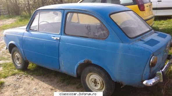 fiat 850 /abarth 1000ot poze celalalt fiat ,cat curand fac prezentare dar pentru moment pun ceva