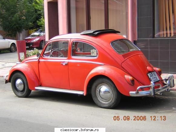 1961 orange vw1200 ragtop original alba acum portocalie iar motorul original 1200 pastrare fiind