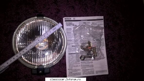 salut,
da sunt h3, diametrul este de 160, sistem prindere tip u. bosch pilot 160 noi