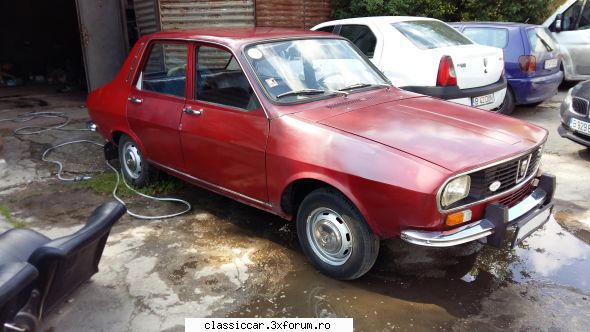 dacia 1300 /1973 prima baie anul asta
