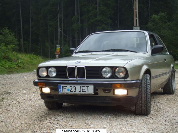 bmw e30 scos ursu munte,a mers ceas