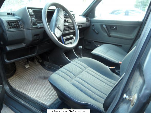 golf 1.6 1991 interior