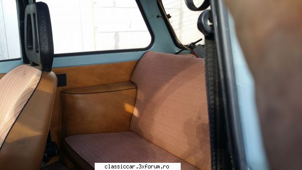 trabant 601 lux model 1987 bancheta spate similara cea lincon Corespondent 