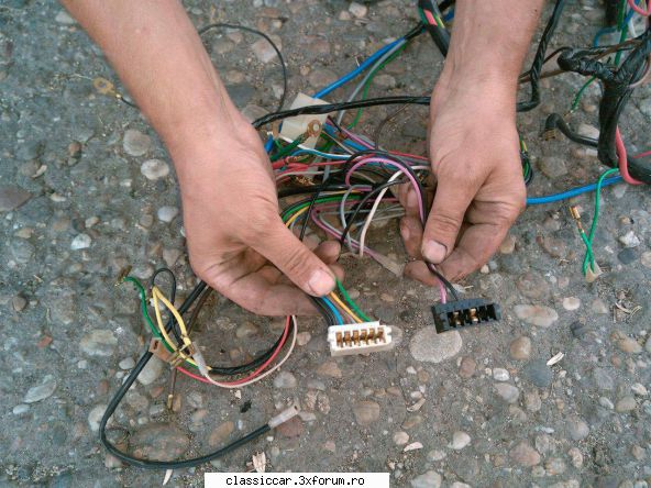 imagine instalatie electrica noua pt dacia 13oo