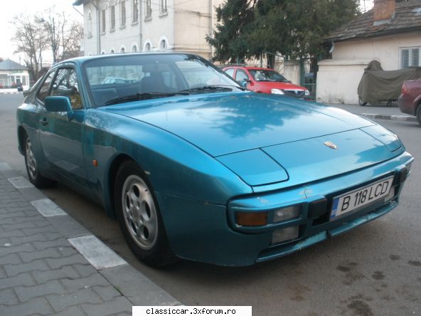 porsche 944, ultima iubire acum este istorica, azi merg depun dosarul intre timp s-a lucrat,