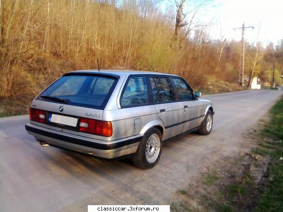 bmw 320i -e30 touring 1989 stare suacutie automata bordfaruri lupa volan imbracat bord sistem