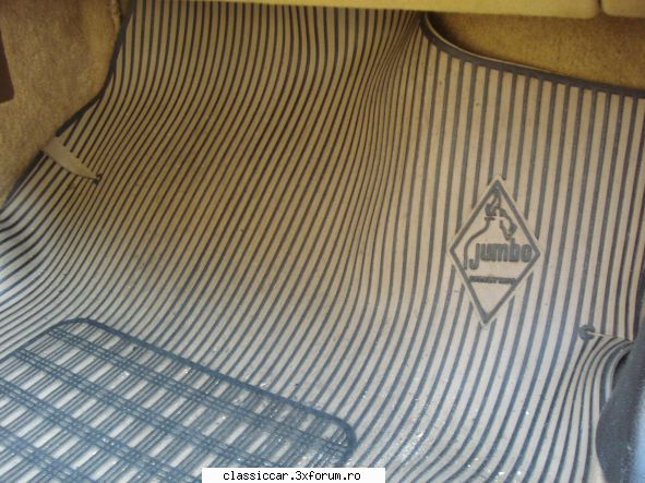 restaurare citroen prestige 1983 presul original fabric, protector covorului, marca jumbo .....