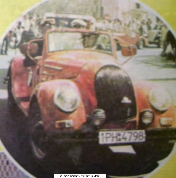 opel kadett 1940 hanomag 1939 suntei sigur asta? anii parade spunea era dkw... masina era rosie