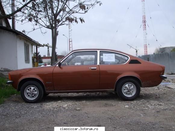 vanatoarea opeluri opel kadett berlinetta