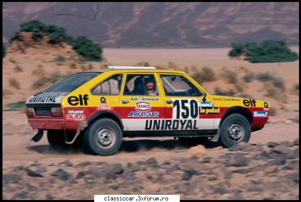 fratii marreau nu sunt cei care au cistigat paris - dakar cu un r20 pregatit de ei ? ... una din