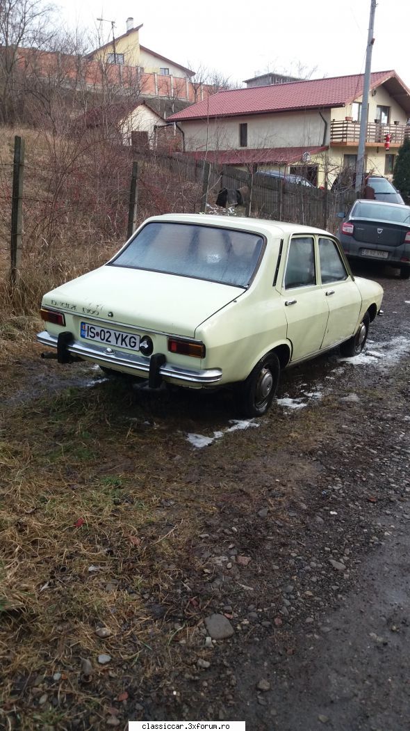 vand dacia 1300 1973   cea alba,revin poze mai recente.