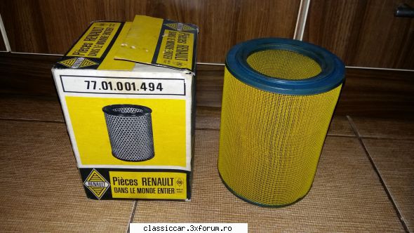 bazar piese diverse vanzare filtru aer renault 12, renault 16, dacia 1300 leivandut