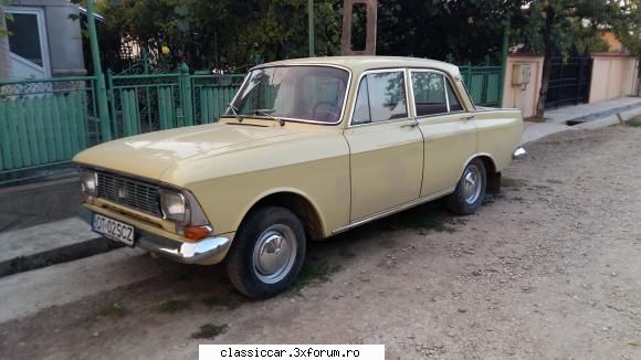 vand moskvich 408 fabricatie 1974 intrucat decis axez doar masinilor romanesti scot vanzare moskul