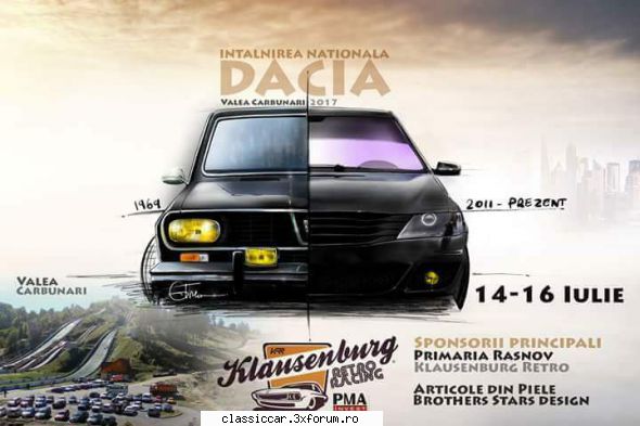 calendar evenimente 2017 intalnirea dacia Admin