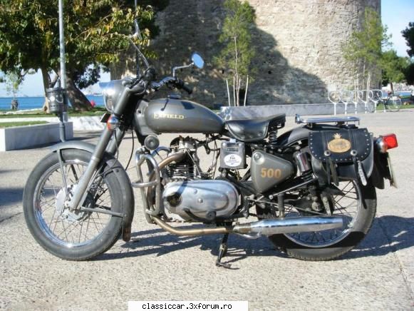 diesel royal enfield bullet diesel model 2002,are 420 ,si consum 1,9 suta km,merge unicat grecia Corespondent extern