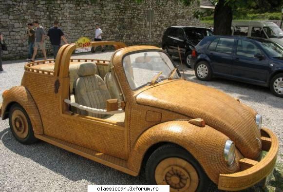 vehicole ....daca vorba vw... din bucati mai mici lemn poate... Membru fondator al forumului
