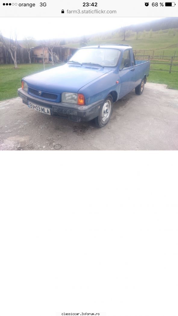 dacia 1304 pickup poza