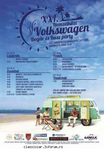 calendar evenimente 2017 3-6 august 2017 bug & bus party Admin