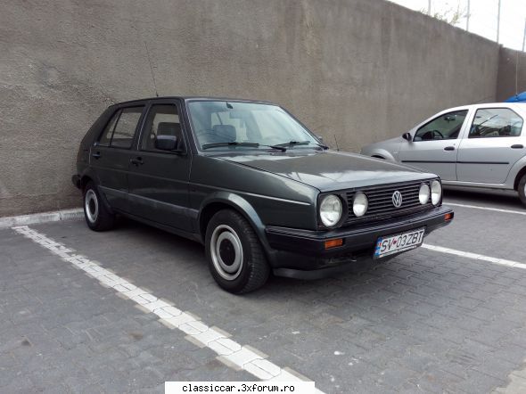 golf 1.6 1991 din fericire gazat