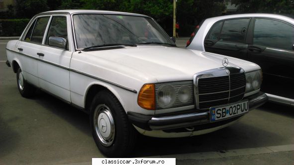 mai sunt citeva masini vechi constanta care merita salvate! mercedes w123