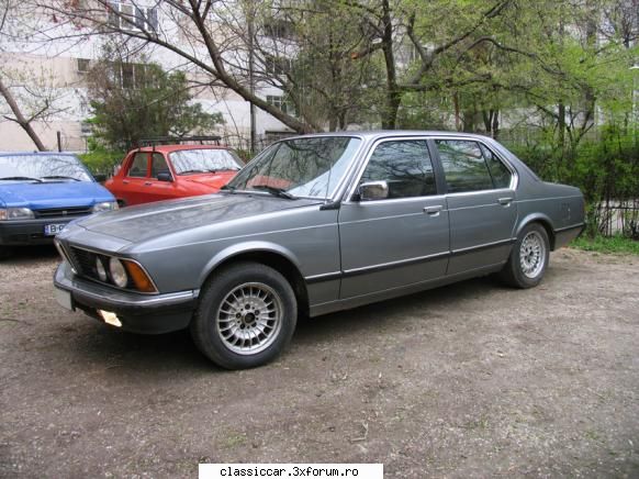 bmw e23, 732i, 1982 acesta este proiectul 2008, care apropie  a fost munca multa, avand vedere