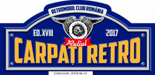 raliul carpati retro cluj 1-3 septembrie 2017 emblema