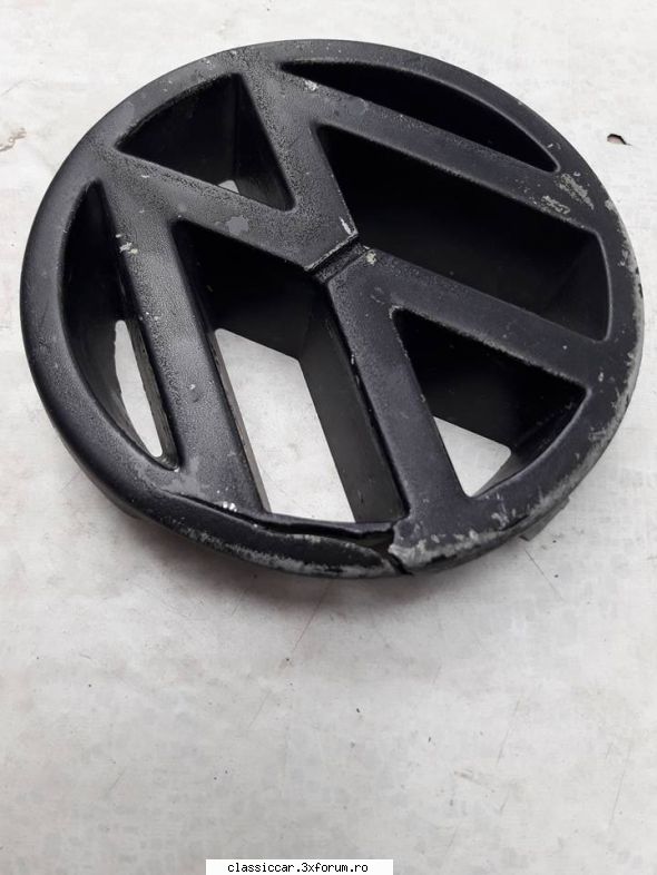 emblema plastic masca fata poza