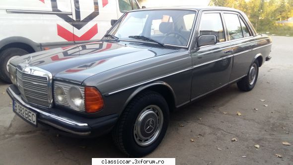 mercedes w123 230e, cutie automata, 1982