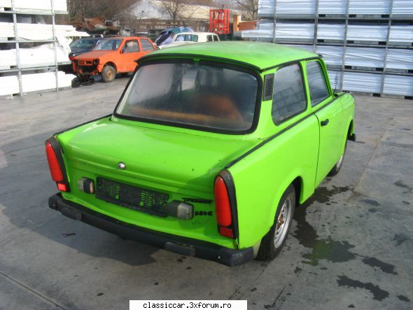 trabant 601 cca 80+ 550 euro poate stocat hala pina inceput primavra daca este cazul