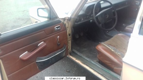 vand mercedes w115 bot cal interior