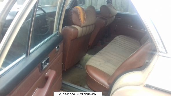 vand mercedes w115 bot cal interior