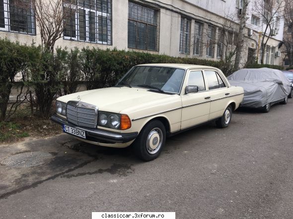 mai sunt citeva masini vechi constanta care merita salvate! mercedes w123