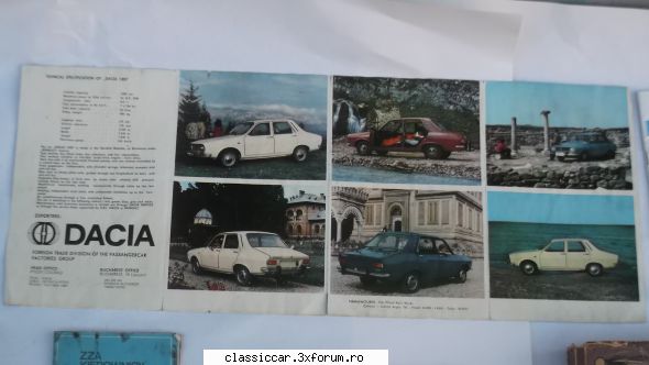 vand piese dacia 1300/1100