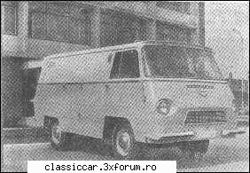 doilea model. fost facut cel putin variantele duba, pickup, microbuz.
