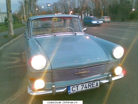 opel rekord 1968 a  sa  puna  in  si 