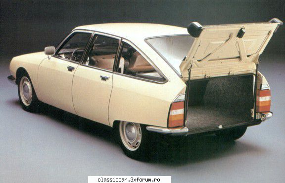 citroen asta deja dupa 1976-79 facelift, dat tot gs. deja are stopuri Admin