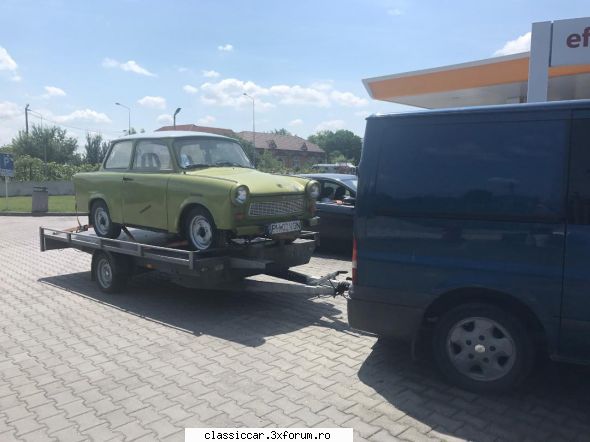 trabant 601 din 1988 drumul parcurs spre cluj napoca