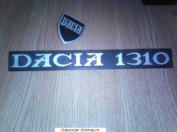 sigle dacia sigla dacia fata sigla dacia 1310 spate, pentru dacia 1310 tx/tlx, dar mai degraba cred