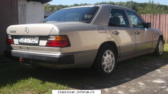 mercedes 124 vand mercedes 124,an fabricatie 1989, valabile, stare tinut garaj, fara rugina, merge