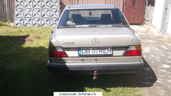 mercedes 124 motor original diesel 2,5, cutie hidramata, anul poate atesta vehicul istoric.