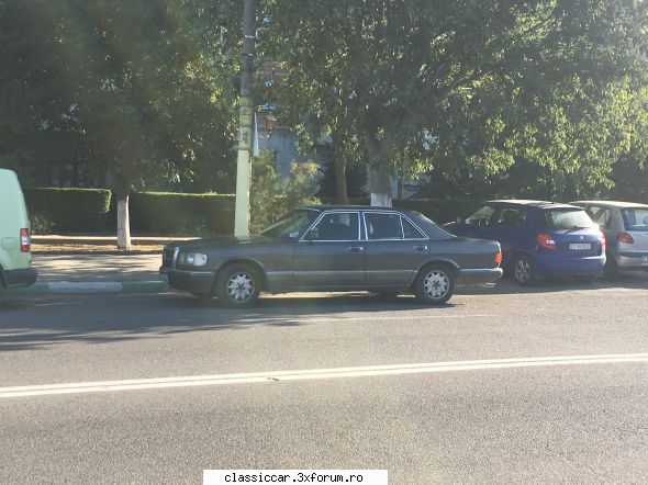 mai sunt citeva masini vechi constanta care merita salvate! mercedes w126