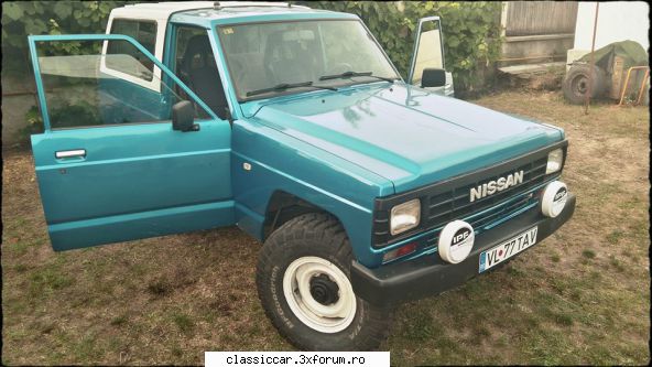 nissan patrol k260 sd33 1988 dupa cateva saptamani inceput folosesc intens destinatia pentru care