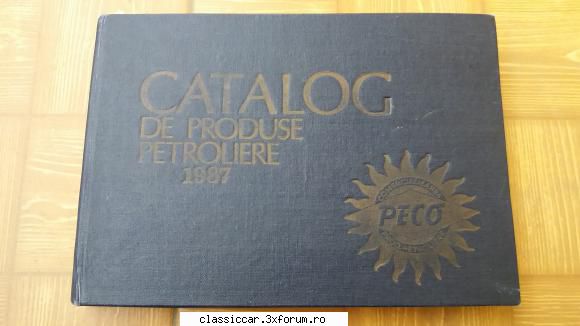 catalog produse peco din 1987 vand catalog produsele peco produse perioada este editia '87,si este
