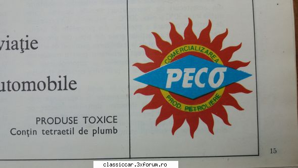 catalog produse peco din 1987  