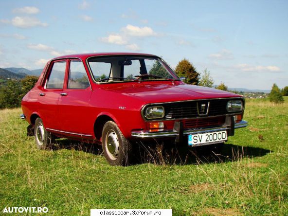 dacia 1300, anul 1971 stai asa adica '69-le avea romburi normale? vazut dod lui crainiciuc fel