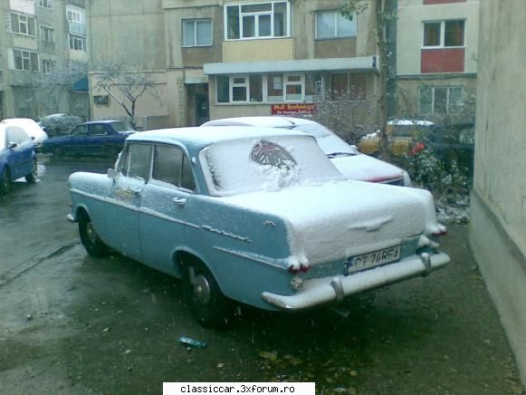 opel rekord 1968 asta  a  fost  pe 