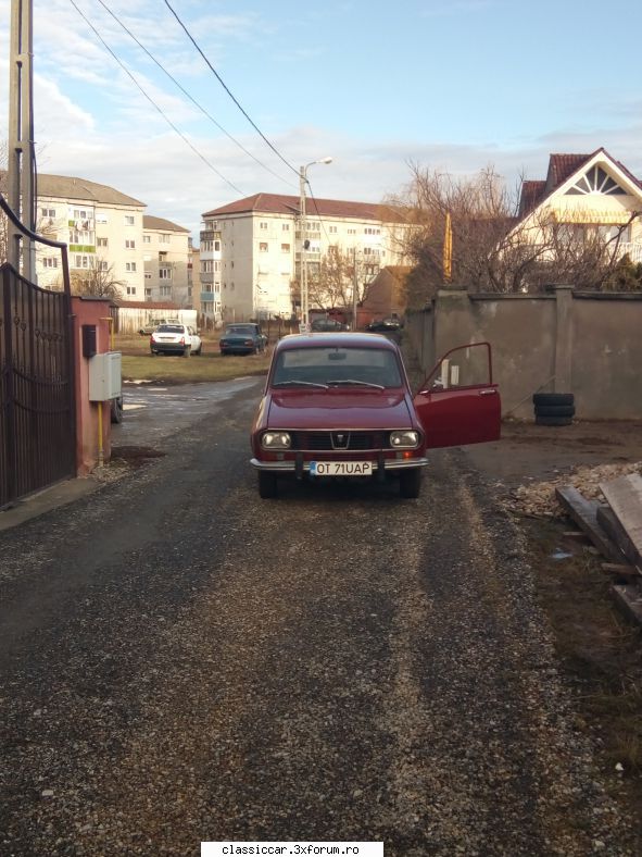 tot prin zona m-am dus frantuza o  oala noua pt. roata rezerva & fata casei lui....in