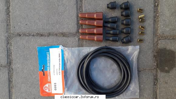 vnd set fișe bujii noi bremi 996s pt.auto bmw , 4 cilindri - 75 vand set fișe bujii 